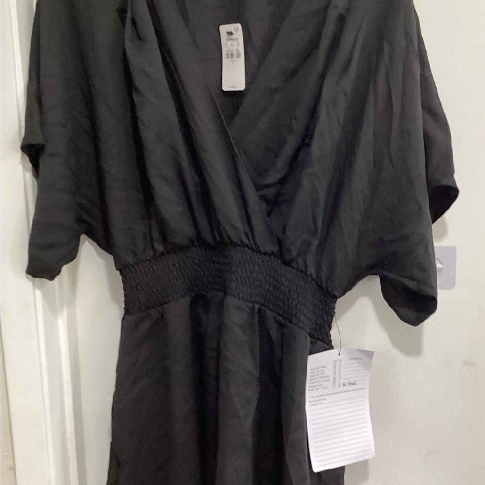 Express Black Midi Dress